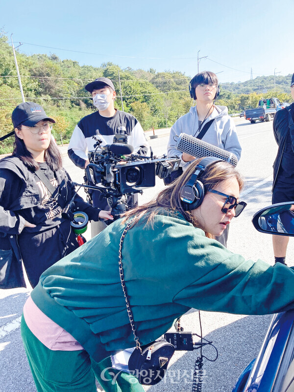 단편영화 ‘끝과 시작’ 촬영 현장    