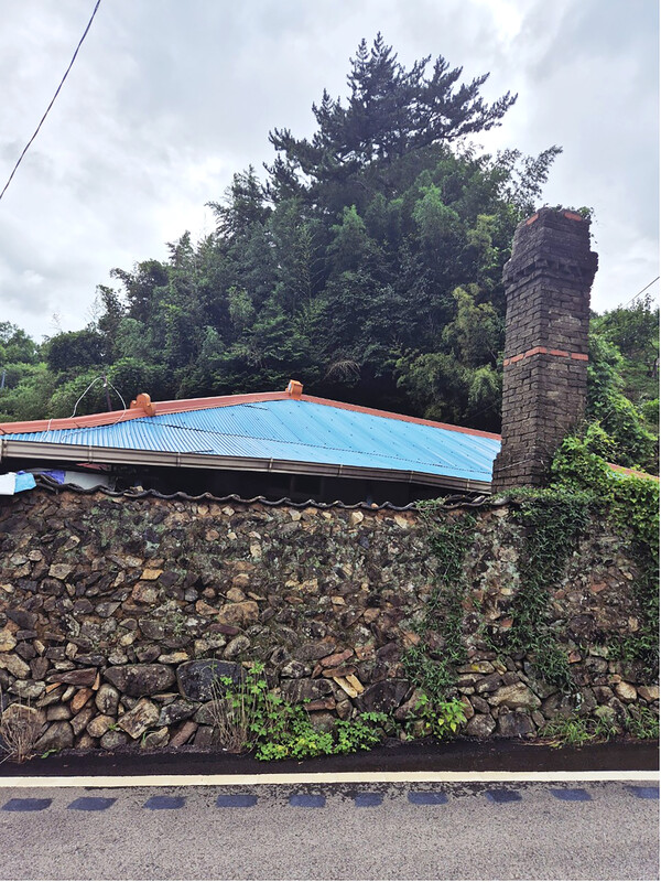 저곡마을의 돌담