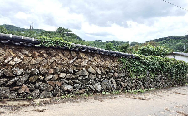 부현마을의 돌담