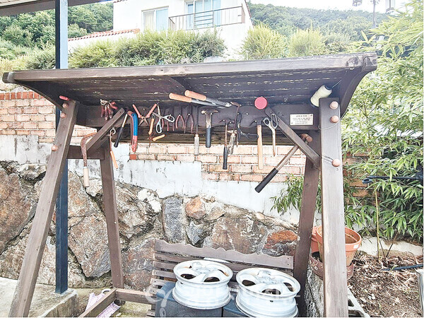 도솔마을의 흔한 연장들