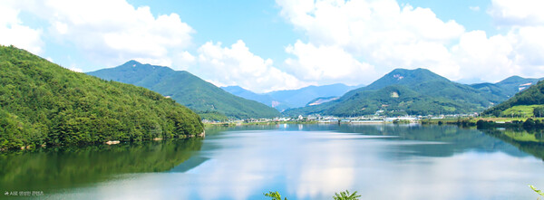 비봉산 물줄기가 머문 백운저수지